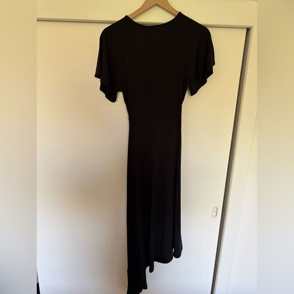 NWT WeWoreWhat Black Asymmetrical Dress Small - Picture 4 of 10